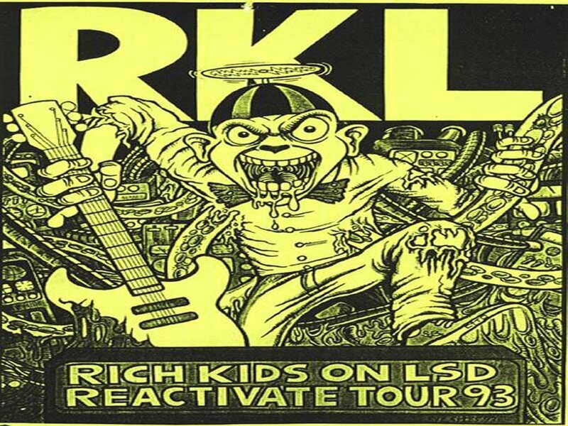 Rich Kids on LSD tour poster