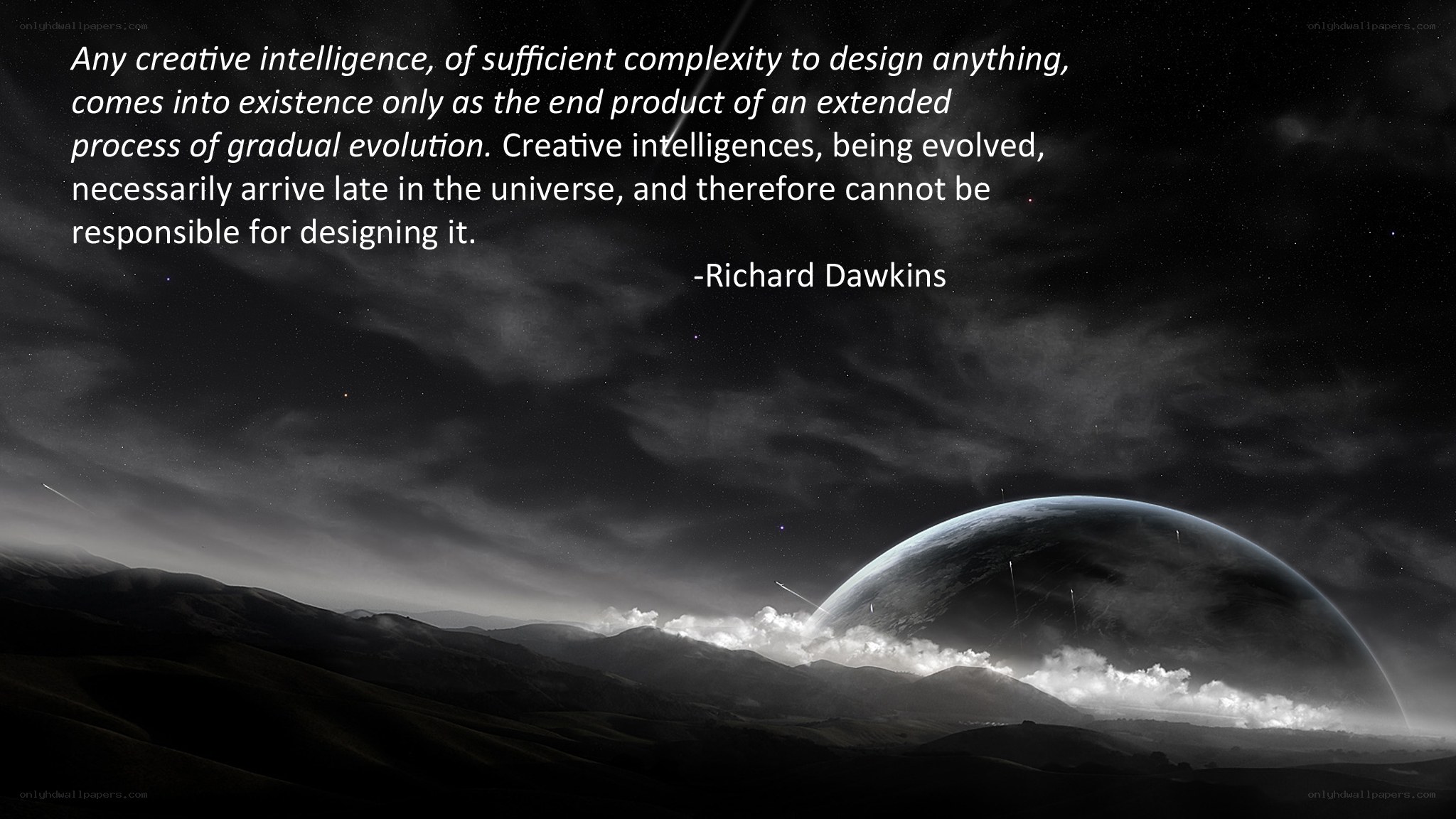 Richard Dawkins quote on evolution