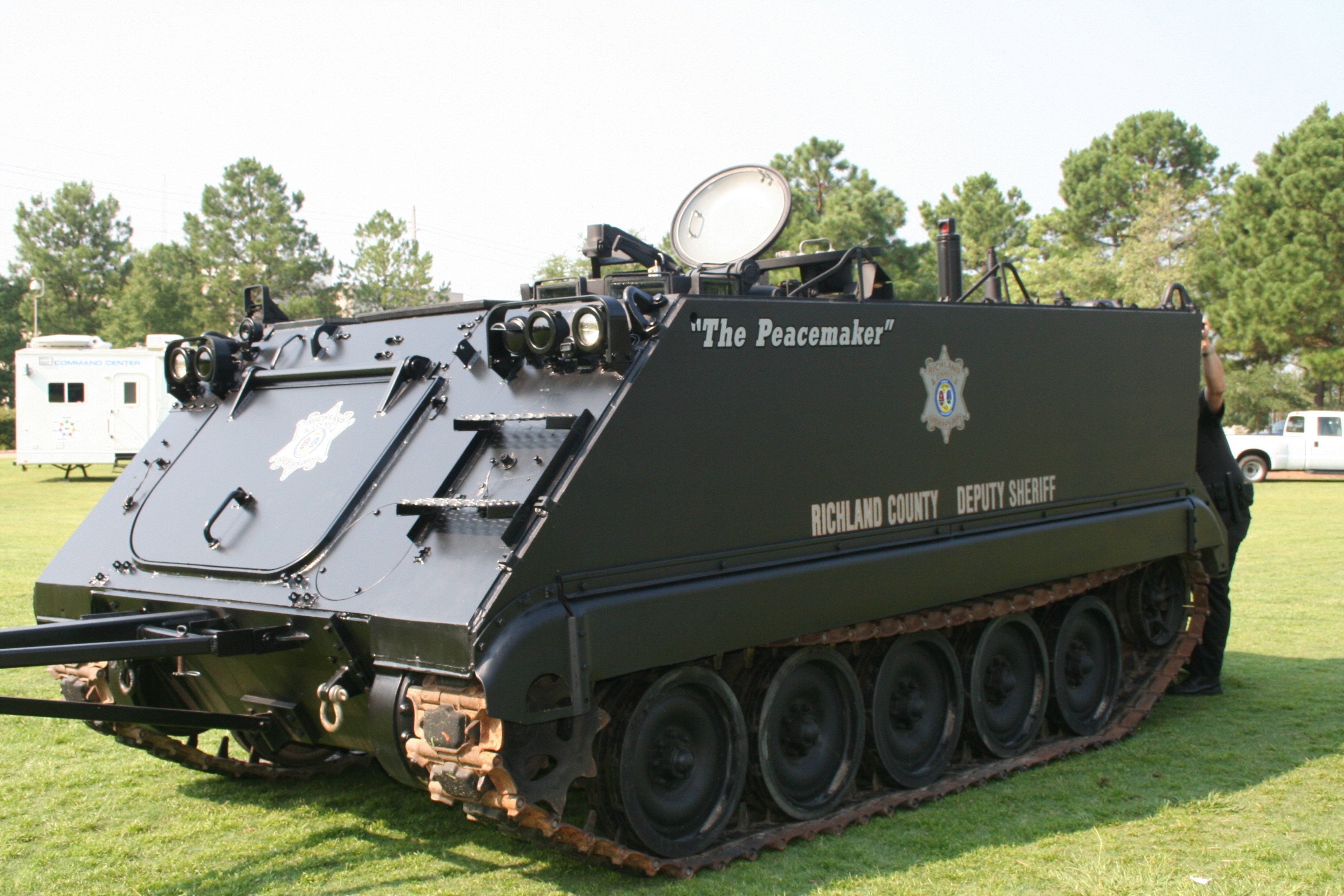 Richland County armored vehicle