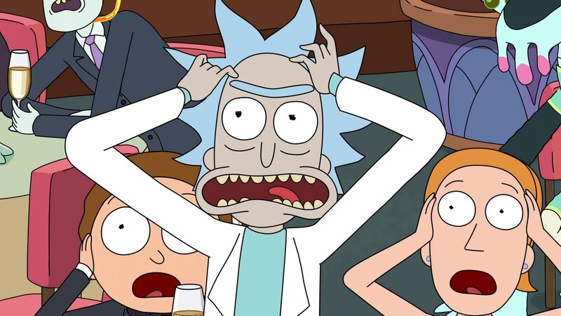 Rick and Morty Characters — Blue