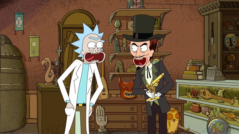 Rick and Morty Characters — Brown
