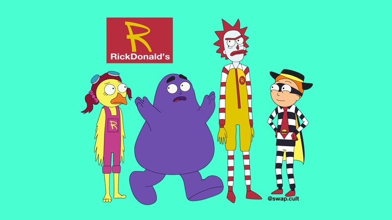 Rick and Morty Characters — Teal