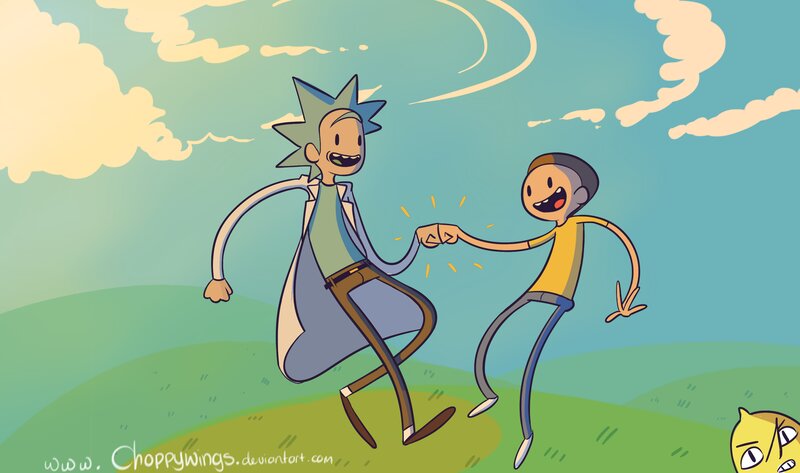 Rick and Morty Dancing