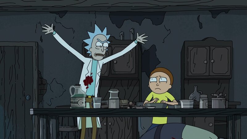 Rick and Morty in Lab