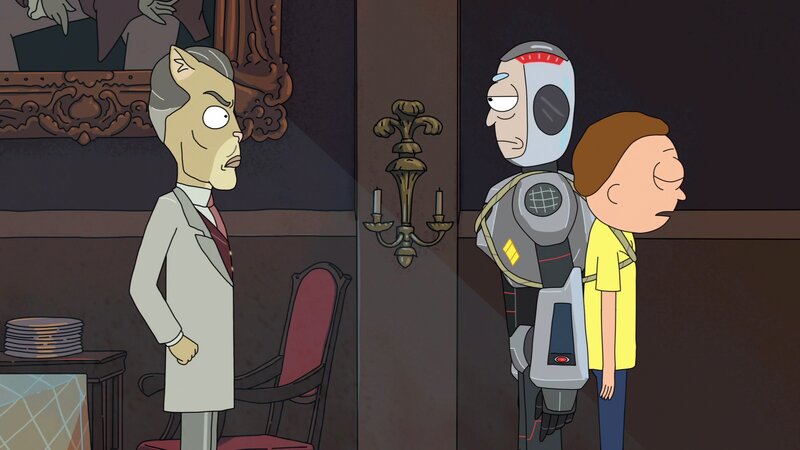 Rick and Morty in Room