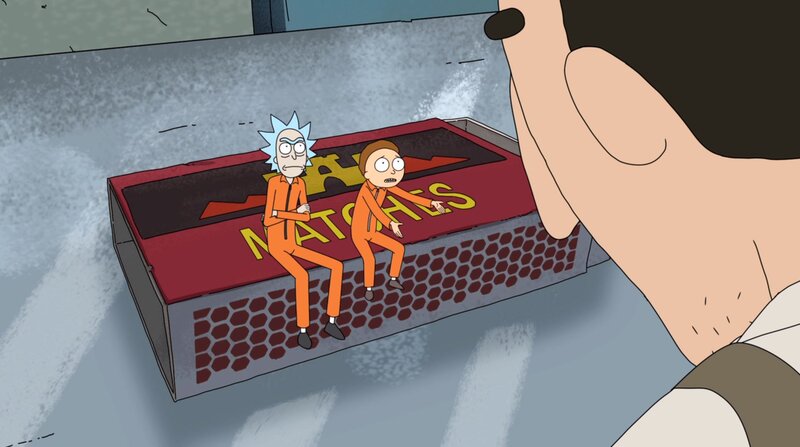 Rick and Morty on Matchbox