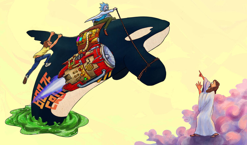 Rick and Morty on Orca