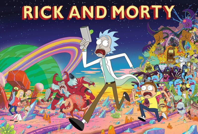 Rick and Morty Running