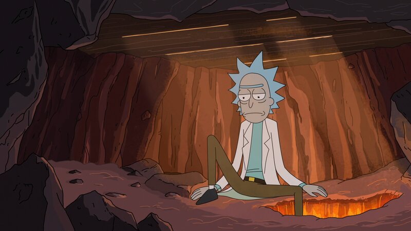 Rick in a Cave