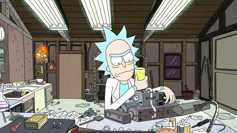 Rick in a Lab