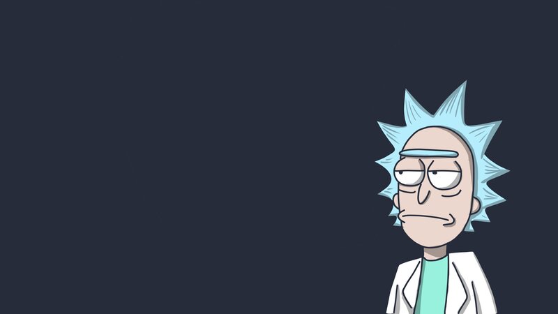 Rick Sanchez Character — Blue
