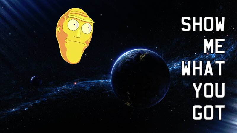 Rick Sanchez Head — Black
