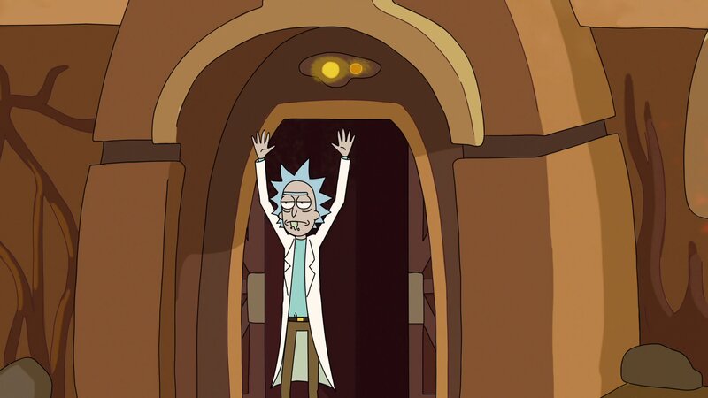 Rick Sanchez in Doorway