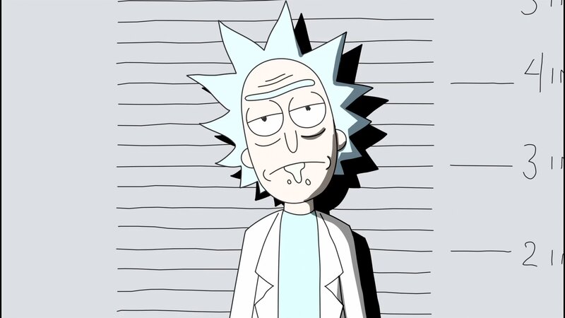 Rick Sanchez in Mugshot