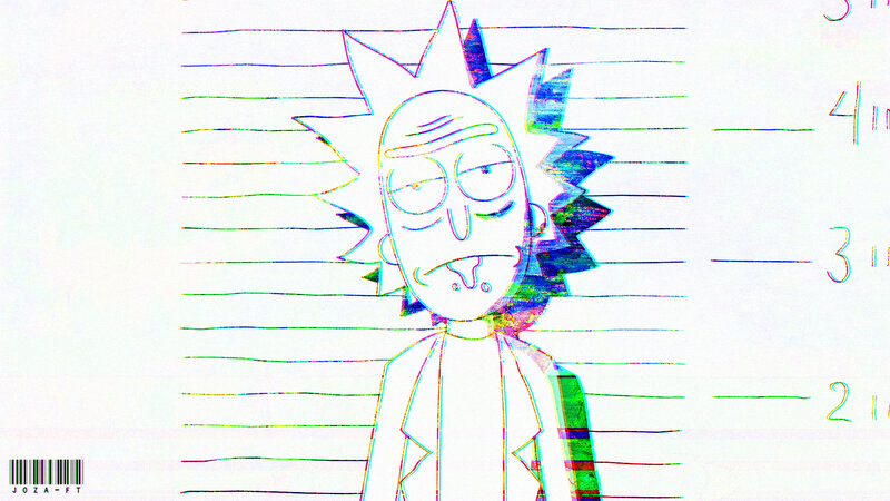 Rick Sanchez in Mugshot — White