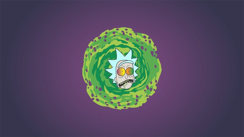 Rick Sanchez in Portal