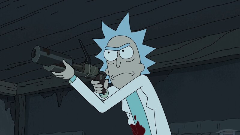 Rick with a Gun