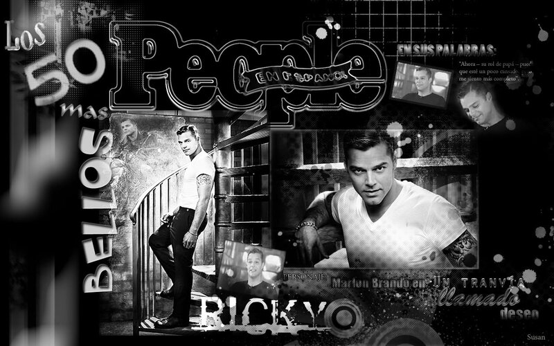 Ricky Martin collage