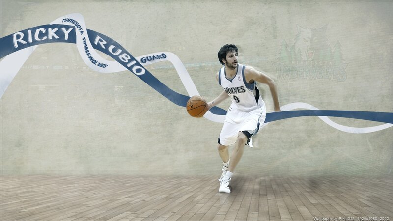 Ricky Rubio basketball wallpaper