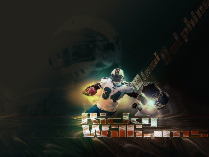 Ricky Williams Miami Dolphins