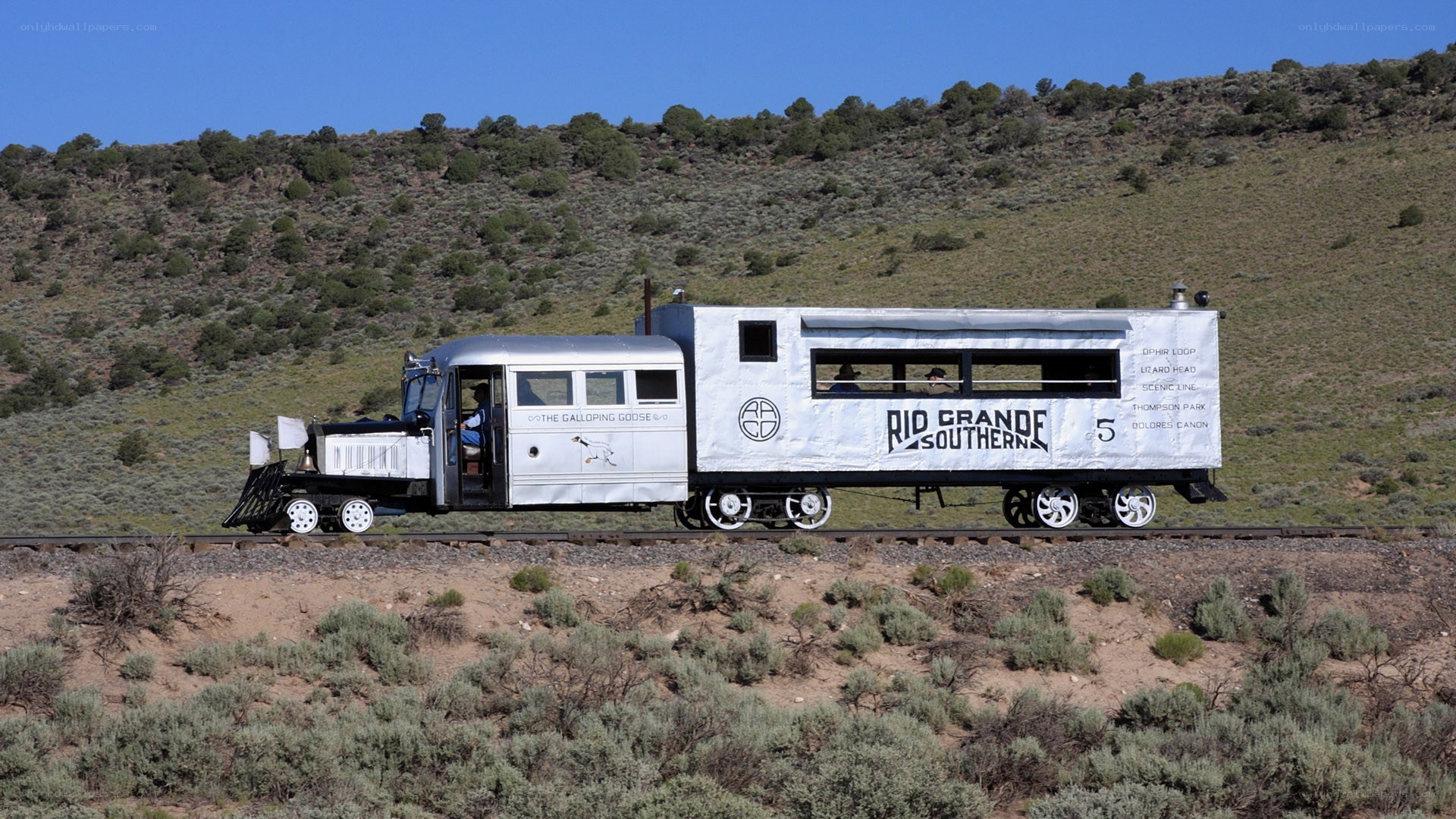 Rid Grande Southern train on track
