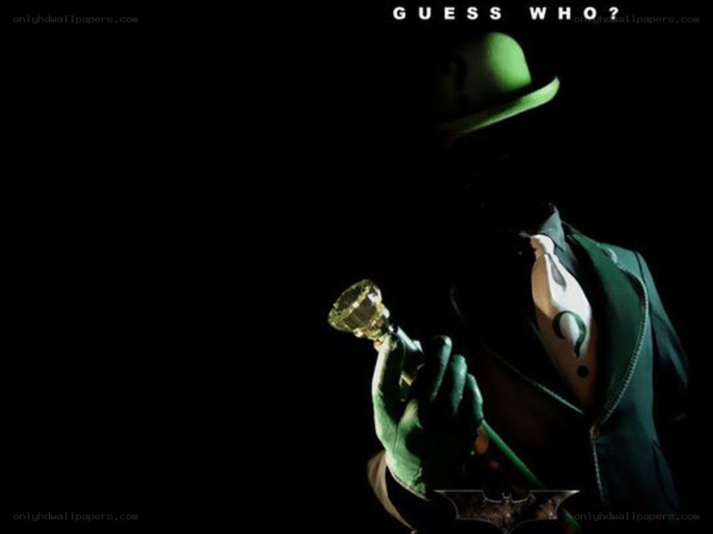 Riddler character from Batman