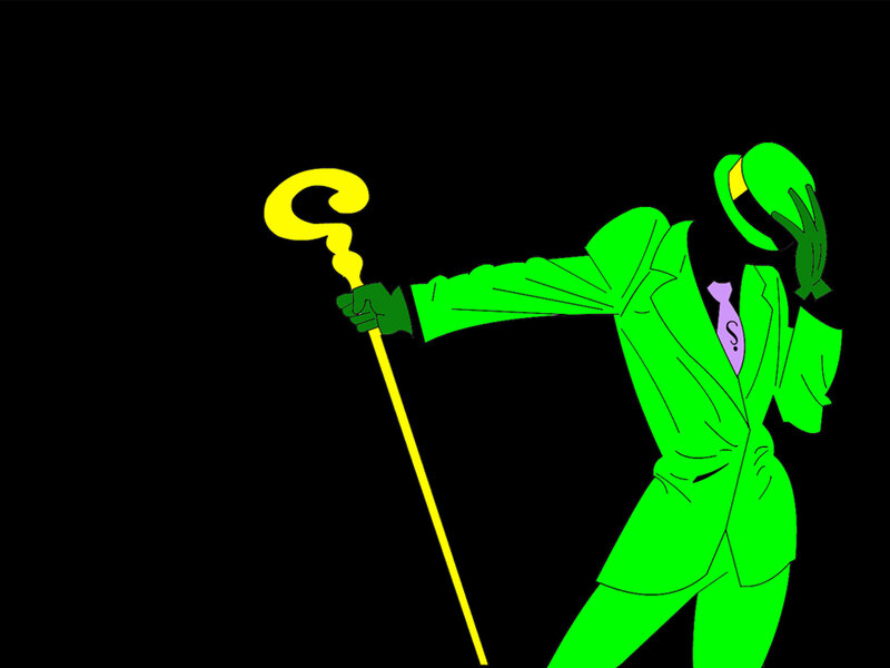 Riddler character illustration