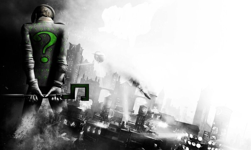 Riddler in Gotham City