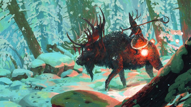 Rider on a Moose