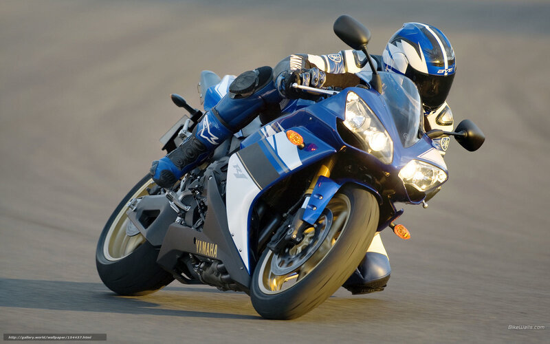 Rider on Blue Motorcycle — Dynamic, Sunset