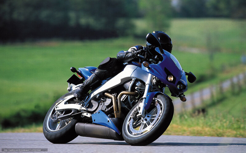 rider on blue sportbike