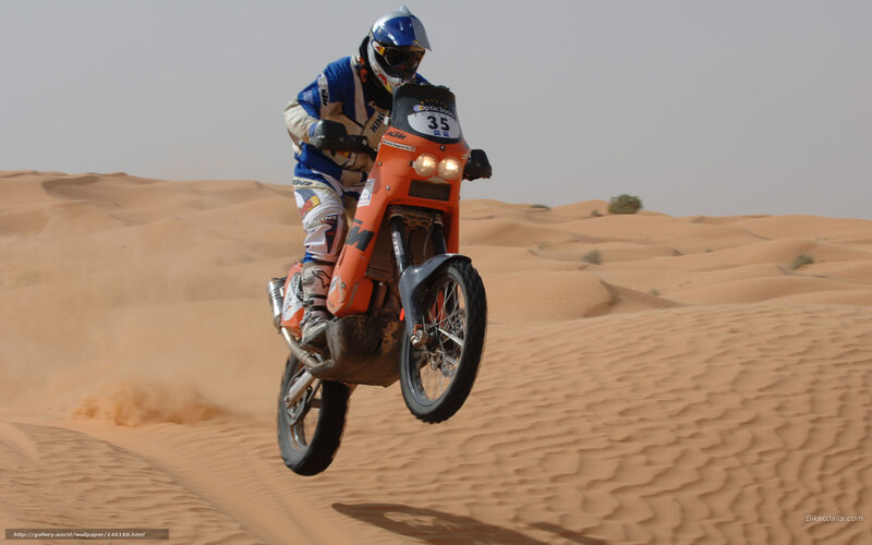 Rider on Orange Motorcycle — Action-packed