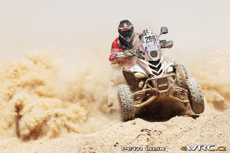 Rider on Quad Bike — Brown, Dynamic, Afternoon, Photograph