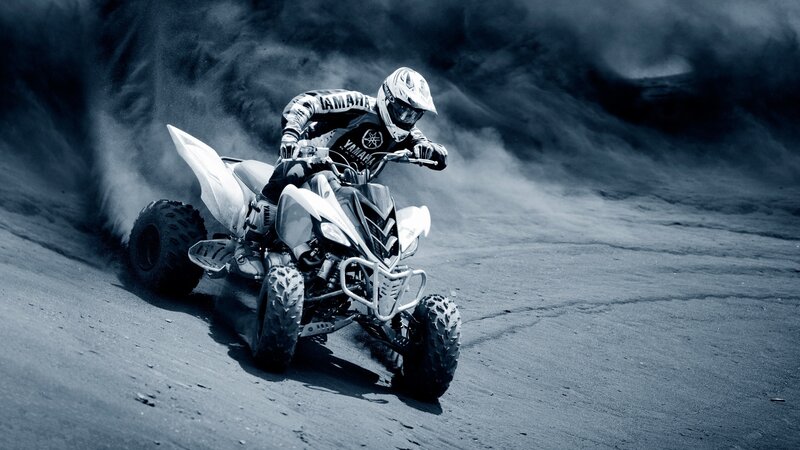 Rider on Quad Bike