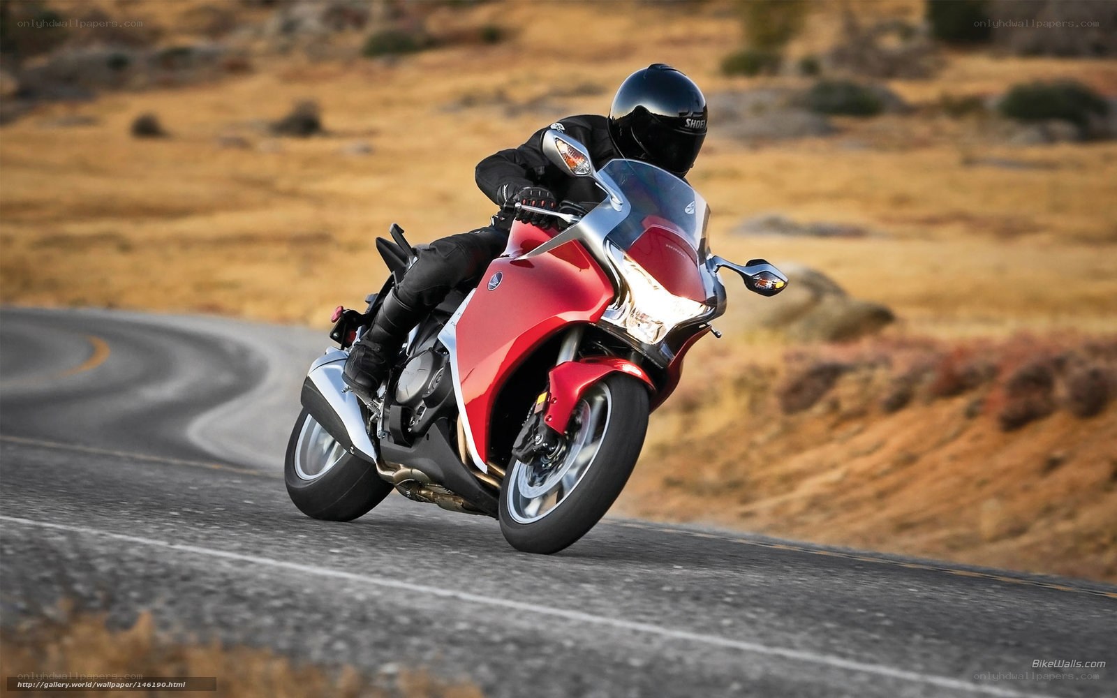 rider on red motorcycle