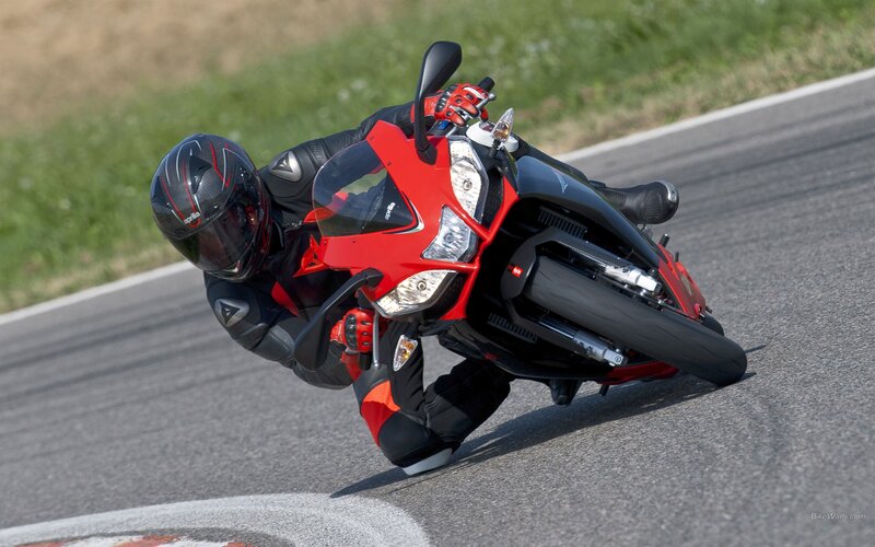 rider on red sportbike