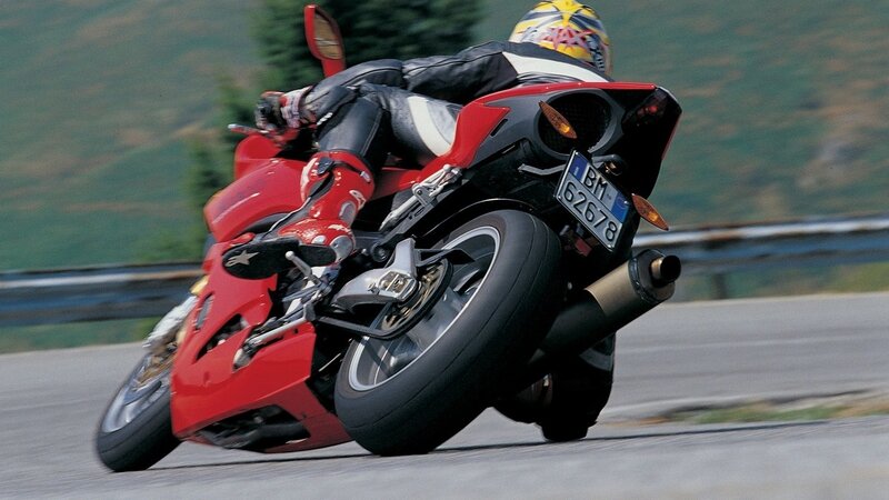 rider on red sportbike