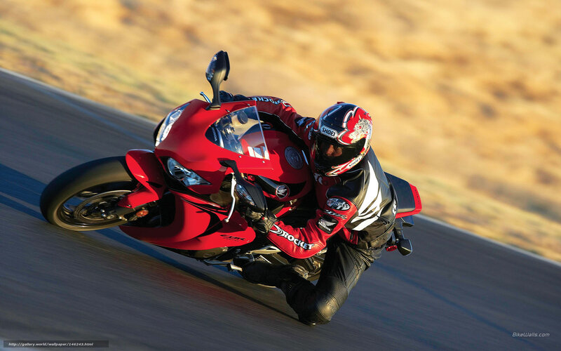rider on red sportbike
