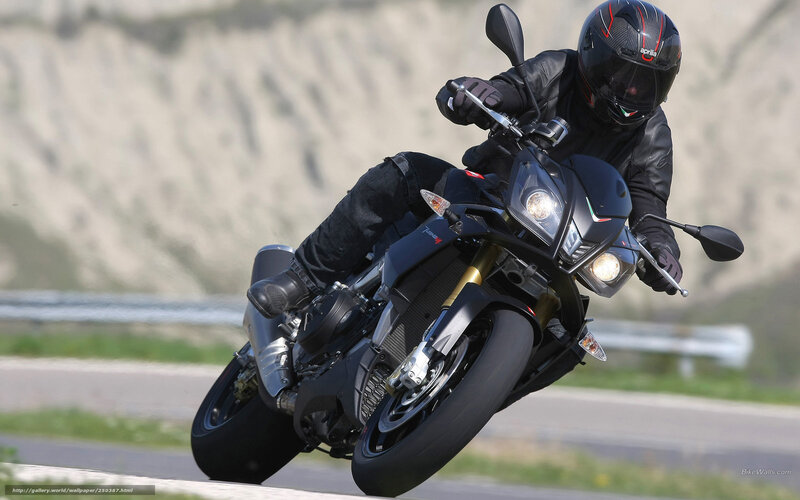 rider on sport motorcycle
