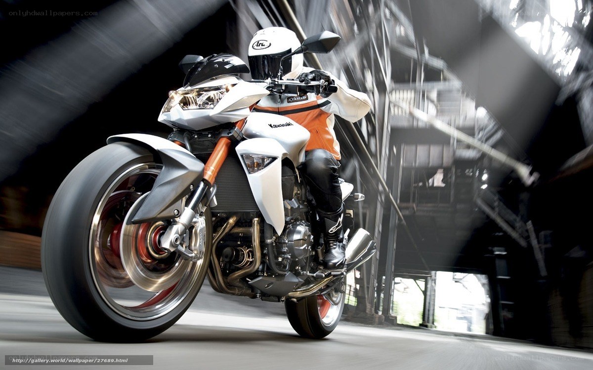rider on white motorcycle