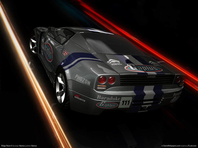 Ridge Racer 6 race car