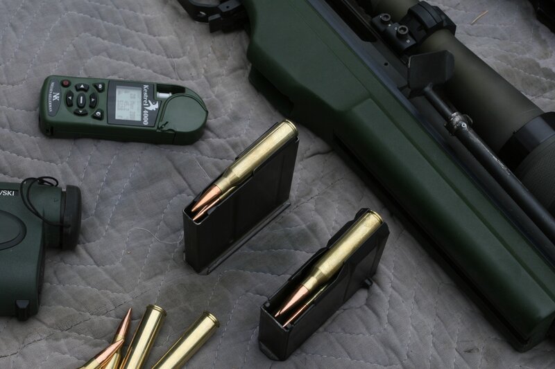 Rifle and ammunition setup