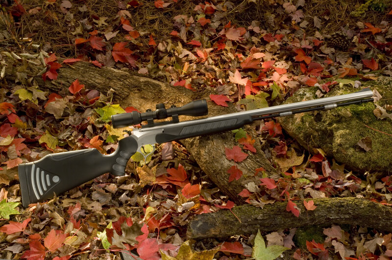 Rifle on Forest Floor