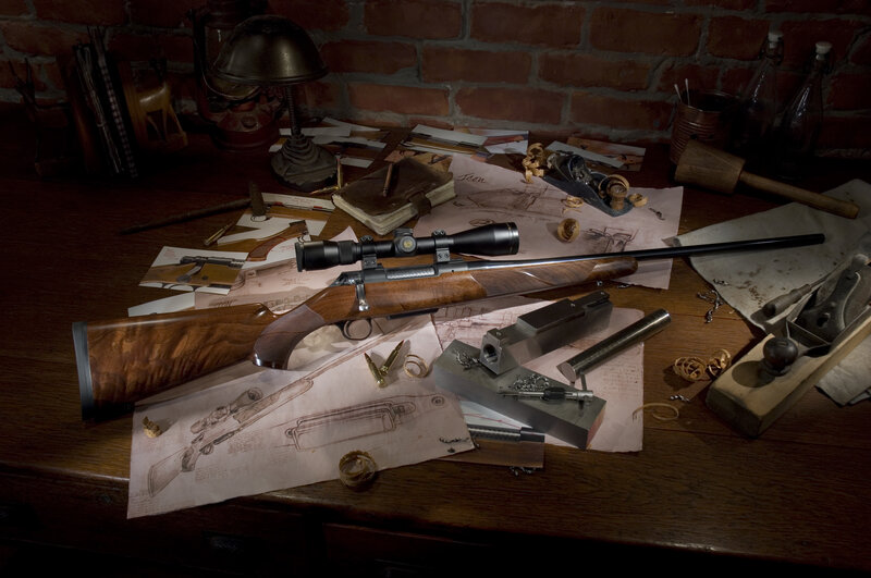 Rifle on Workbench