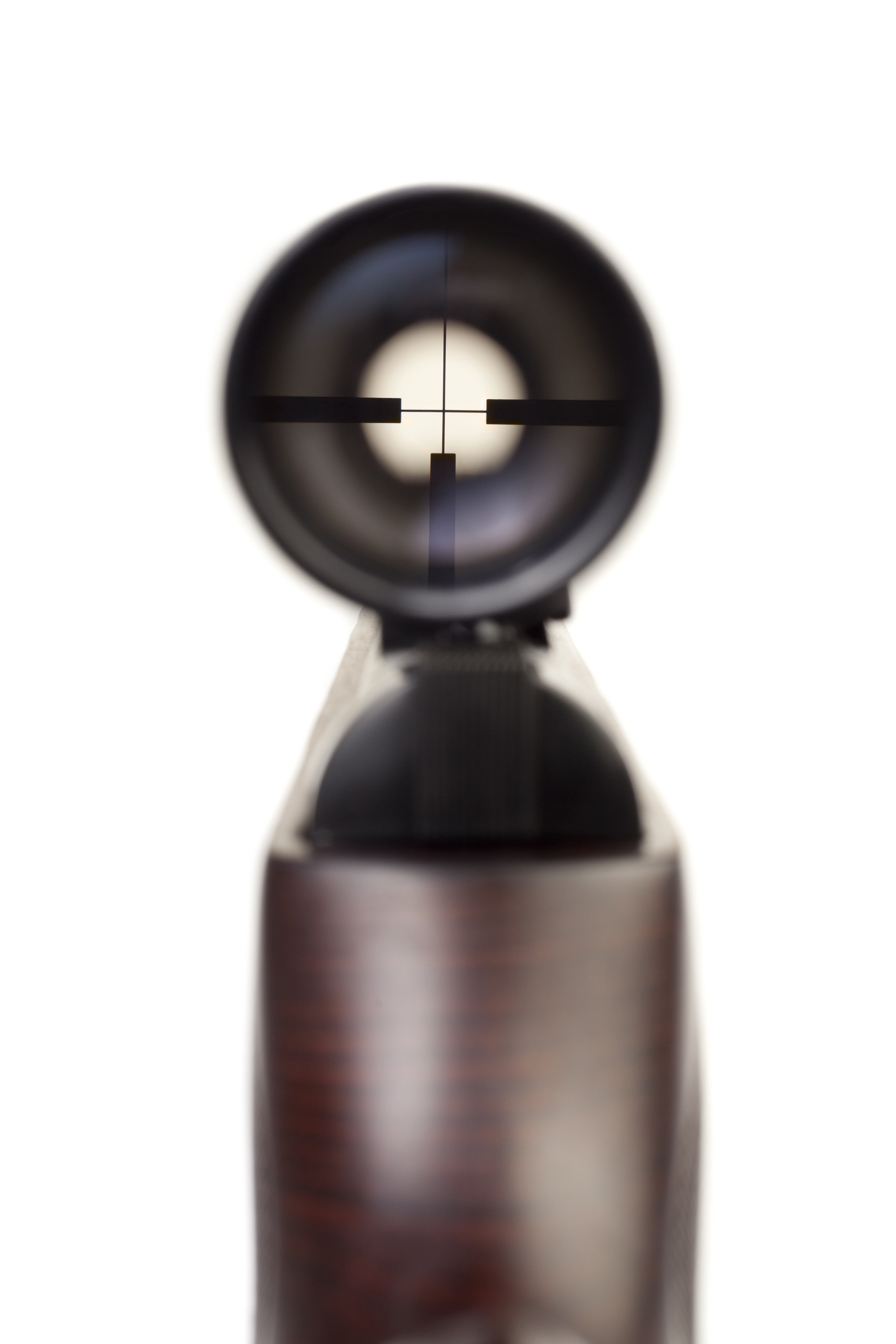 rifle scope view