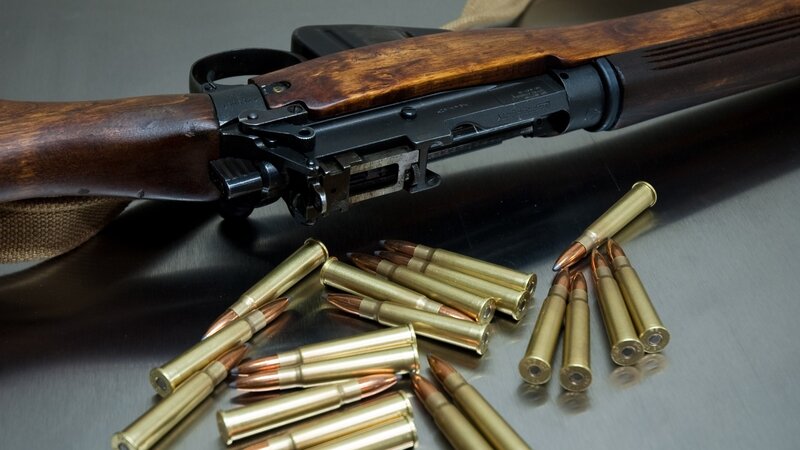 Rifle with Bullets