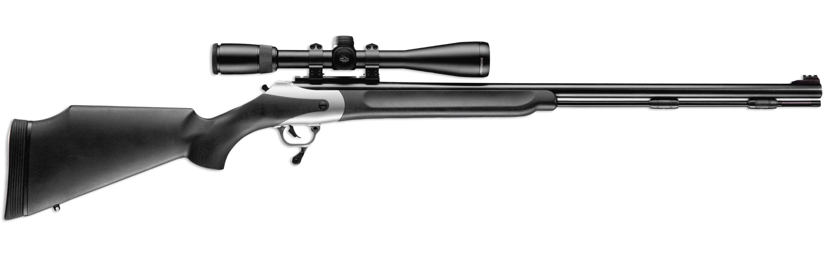 rifle with scope
