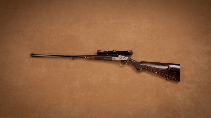 Rifle with Scope — Brown, Neutral
