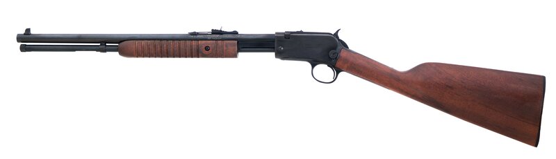 rifle with wooden stock