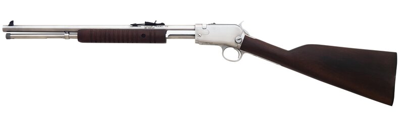 rifle with wooden stock